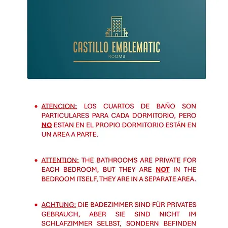 Castillo Emblematic Vendégház *